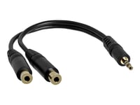 Audio Jack (3.5 Mm) Splitter Cable Startech Muy1Mff              Bl. OFF-ACC NEW
