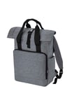 Roll Top Recycled Twin Handle Laptop Backpack