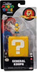Jakks The Super Mario Bros Movie Mini Figure with Question Block General Koopa