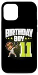 iPhone 15 Pro 11th Birthday Boy Tennis Dabbing 11 Years Old Boy Birthday Case