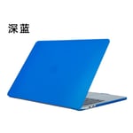 Decheng MacBook Pro Coque de protection pour étui givré Apple Laptop Case-Dark Blue- 2020 13.3Pro (A2251/A2289)