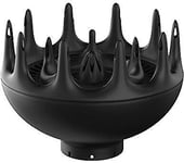Xtava Black Orchid Hair Diffuser - for Blow Dryers with 1.8 inch Diameter Nozzle
