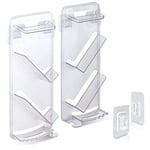 Maximex Etagère de Douche sans perçage, Set de 2, Peu encombrante, avec Deux paniers & Crochets