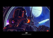 Komar Poster d'Art Mural, 70cm x 50cm, Star Wars Classique RMQ Tie Fighter Pilot