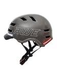 Awe E Bike/Scooter/Bicycle Adult Helmet - 58-60Cm, Graphite Grey Ce