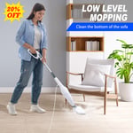 12-in-1 Hot Steam Mop Cleaner Upright & Handheld Hard Floor Carpet Steamer 5000W