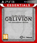 Elder Scrolls IV Oblivion 5th Anniversary Edition Essentials |Sony PlayStation 3