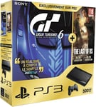 Console Sony PS3 Ultra Slim 500 Go + Gran Turismo 6 Edition Spéciale + The Last Of Us