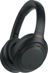 Sony trådlösa around-ear hörlurar WH-1000XM4 (svart) - fyndvara