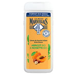Le Petit Marseillais - Crème de Douche & Bain Extra Douce Abricot Bio & Noisette Bio (flacon de 650 ml) – Gel douche avec 92 % d'ingrédients d'origine naturelle – pH neutre pour la peau