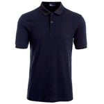 Fred Perry Twin Tipped Pique Navy Polo Slim Fit Size UK Medium 36 - 37" Chest