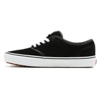 Vans Men's Atwood VansGuard Sneaker, (Suede Fleece) Black/White, 7 UK