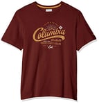 Columbia Leathan Trail T-Shirt Homme Tapestry, Graphic 1 FR : XS (Taille Fabricant : XS)