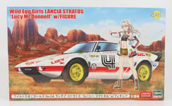 Hasegawa Lancia Stratos N 4 With Lucy Mcdonnell Figure - 1:24 Model