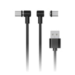 2X(For PS VR2 Magnetic Charging Cable 2 in 1 Type C Cable for PS VR2 Tablet