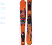QST Spark S JR alpinskidor Barn Flame/Copen Blue/Black 133