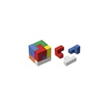 Tetris Puzzle Cube - 7 brikker