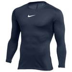 NIKE Men's Nike Park First Layer Thermal Long Sleeve Top, Blue, XXL UK