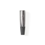 XLR-kontakt | Rak | Hane | Nickelplaterad | Lödning | Kabel input diameter: 7.0 mm | Metall | Silver | 25 st. | Plastpåse