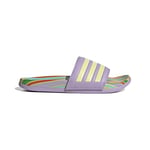 adidas Women's Adilette Comfort Slides, Purple Glow Pearl Citrine Purple Glow, 8 UK