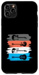 iPhone 11 Pro Max Electric And Acoustic Guitars Within Paint Brush Strokes Case
