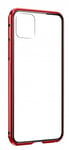 Stilrent skal med färgade kanter till iPhone 12 Mini, Röd