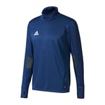 Adidas Men Tiro17 Trg Top T-Shirt - Blue/Azuosc/Griosc/Blanco, X-Large