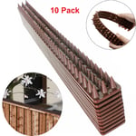 Fence Wall Spikes Garden Security Intruder Repellent Burglar Anti Cat Climb Bird