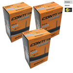 3 x Continental MTB 26 Mountain Bike inner tube 60mm Presta 1.75 to 2.5