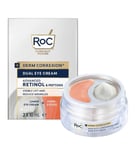 RoC Derm Correxion  Dual Eye Cream Advanced Retinol & Peptides (2x10ml)(879)