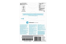 HP Advanced Glossy Photo Paper - fotopapir - skinnende - 25 ark - 100 x 150 mm - 250 gsm