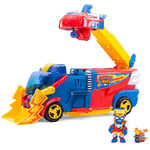 SUPERTHINGS Rescue Truck – SuperThings Rescue Truck with an extendable ladder and a detachable Rescue Ship. Includes 1 exclusive Kazoom Kid and 1 exclusive SuperThing. With lights and sound effects
