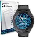 Bruni 2x Protective Film for Garmin Forerunner 265 46 mm Screen Protector