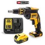 Dewalt DCF620 18V Brushless Drywall Screwdriver With 1 x 5.0Ah Battery & Charger