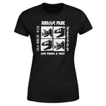 Jurassic Park The Faces Women's T-Shirt - Black - 3XL