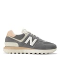 New Balance Mens 574v1 Trainers in Grey Textile - Size UK 7.5