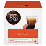 NESCAFÉ Dolce Gusto Lungo Coffee Pods, 16 Capsules (Pack of 3, Total 48 Capsules, 48 Servings)