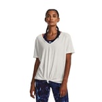 Project Rock Completer Deep V T-shirt, White Clay