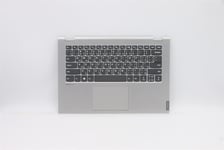 Lenovo IdeaPad C340-14IML Keyboard Palmrest Arabic Silver Backlit 5CB0S17545