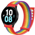 Nylon armbånd No-Gap Samsung Galaxy Watch 5 (44mm) - Pride