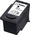 PG-560 XL Black Remanufactured Ink Cartridge For Canon Pixma TS5350 Printers
