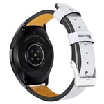 AISPORTS Compatible with Huawei Watch GT3/GT2 42mm Strap Leather, 20mm Quick Release Strap Metal Buckle Sport Wristband Bracelet Replacement Strap for Galaxy Watch 4/4 Classic/3 41mm/Active 2/Active