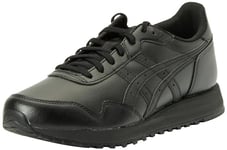 ASICS Men's Tiger Runner II Sneaker, Black, 6.5 UK