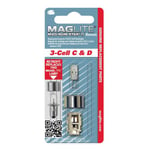 Maglite - LMXA301 Xenon White Star Bulb 3 Cell - MGLLMXA301