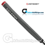 Odyssey White Hot Pro Pistol Putter Grip - Black / Red / White + Free Tape