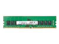 HP - DDR4 - modul - 16 GB - DIMM 288-pin - 2666 MHz / PC4-21300 - 1.2 V - ikke-bufret - ikke-ECC - for HP 280 G3, 280 G4, 280 G5, 285 G3, 290 G2, 290 G3, 290 G4, 295 G6 Desktop Pro A 300 G3, Pro A G3, Pro 300 G6 EliteDesk 705 G5 (DIMM), 800 G5 (DIMM), 800 G6 (DIMM), 805 G6 (DIMM) Engage Flex Pro-C Retail System ProDesk 400 G7 (DIMM), 405 G6 (DIMM), 600 G5 (DIMM) Workstation Z1 G5, Z1 G6