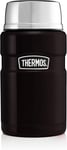 Thermos 101540 Stainless King Food Flask 710ml Matt Black, Steel