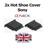 2 x Hot Shoe Covers for Sony A7, A7 Mark II, A7 Mark III, A7R, A7R Mark II