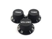 Fender Original Replacement Knobs Strat Black