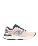 New Balance Womenss Fresh Foam 680v6 Running Shoes in Peach Textile - Size UK 4.5